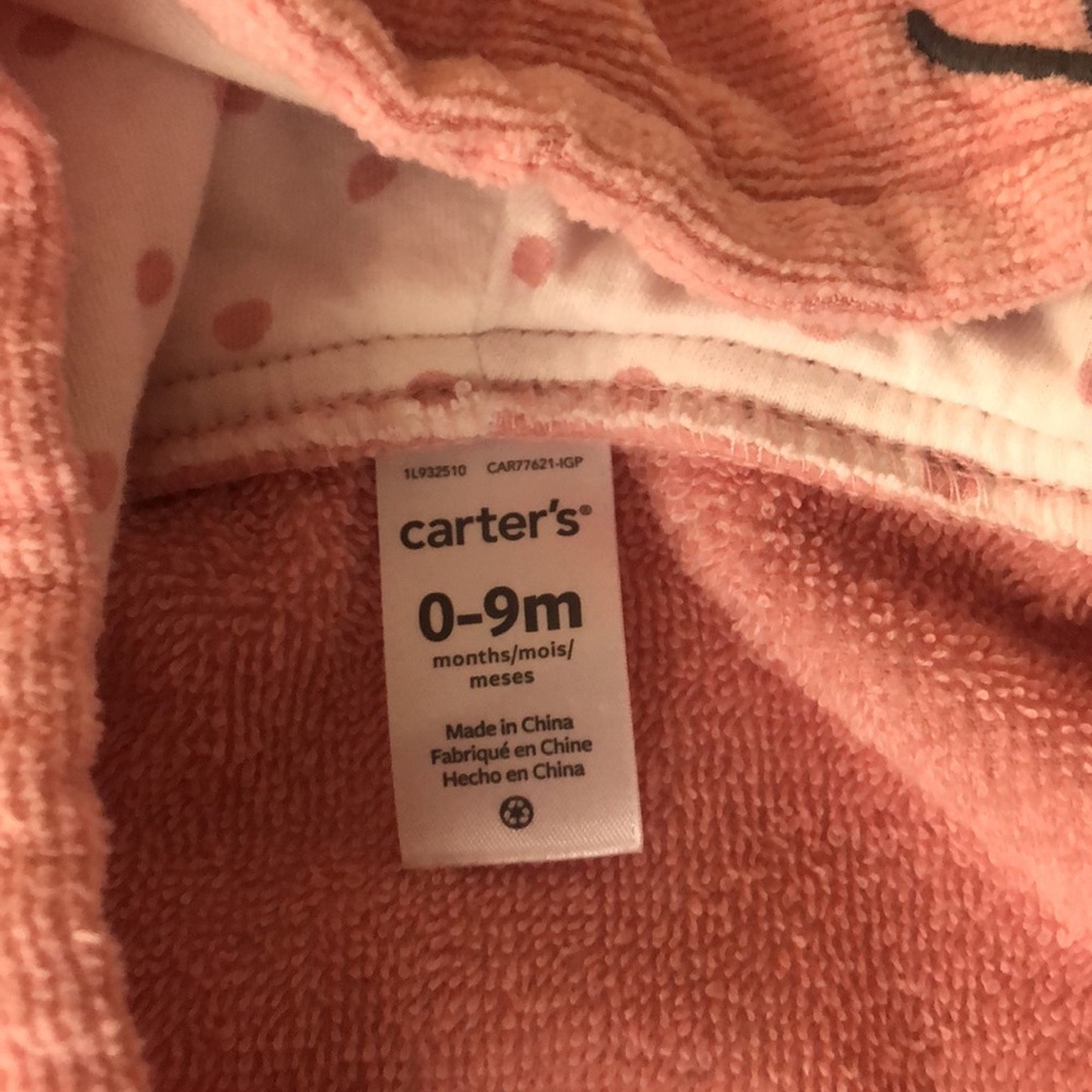 Pink Baby Robe - Picture 2 of 4